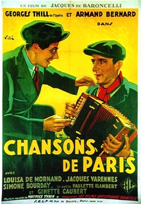 Chansons de Paris mouse pad