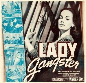 Lady Gangster Wood Print