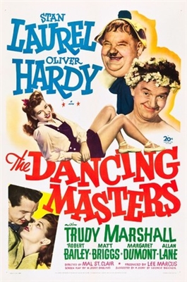 The Dancing Masters Canvas Poster