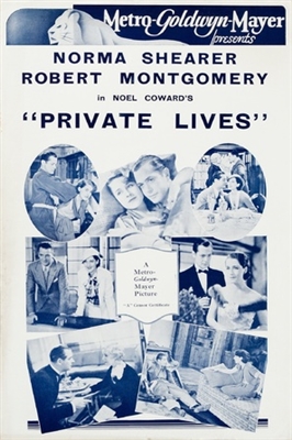 Private Lives Poster with Hanger