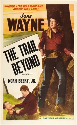 The Trail Beyond Metal Framed Poster