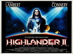 Highlander 2 Poster with Hanger