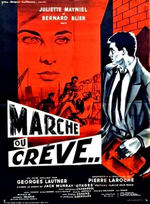 Marche ou crève Poster with Hanger