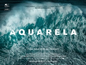 Aquarela Poster with Hanger