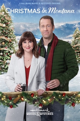 Christmas in Montana Metal Framed Poster