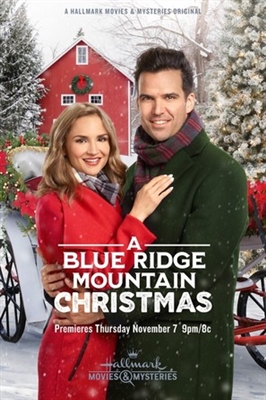 A Blue Ridge Mountain Christmas magic mug #