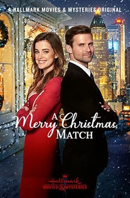 A Merry Christmas Match Poster with Hanger