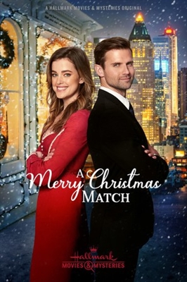 A Merry Christmas Match Poster with Hanger