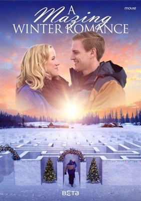 Amazing Winter Romance Wooden Framed Poster
