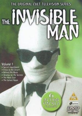 The Invisible Man Wooden Framed Poster