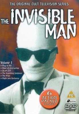 The Invisible Man Wooden Framed Poster