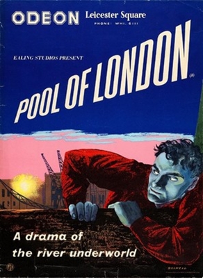 Pool of London Wooden Framed Poster