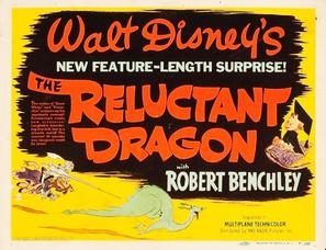 The Reluctant Dragon Wood Print