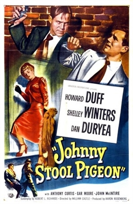 Johnny Stool Pigeon Wooden Framed Poster