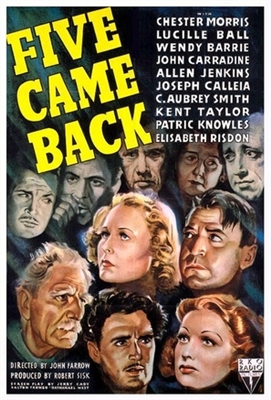 Five Came Back Poster with Hanger