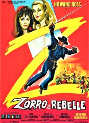 Zorro il ribelle poster