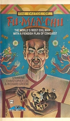The Castle of Fu Manchu  Metal Framed Poster