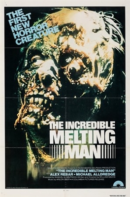 The Incredible Melting Man Canvas Poster