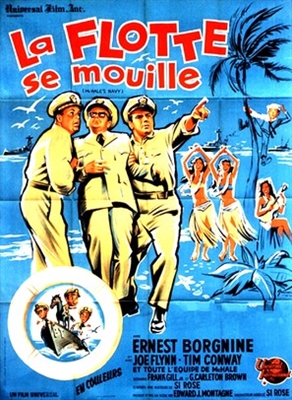 McHale's Navy Wooden Framed Poster