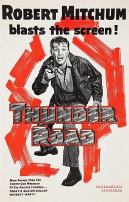 Thunder Road Metal Framed Poster