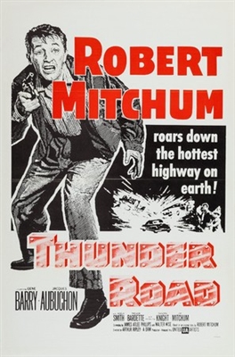 Thunder Road Wooden Framed Poster
