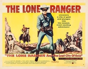 The Lone Ranger and the Lost City of Gold Wood Print
