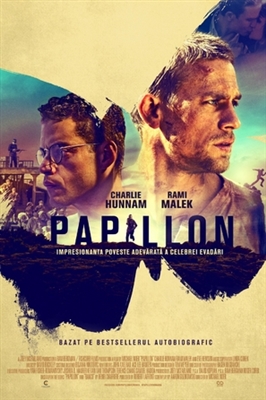 Papillon Poster with Hanger