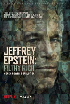 Jeffrey Epstein: Filthy Rich Metal Framed Poster