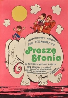 Prosze slonia Poster with Hanger