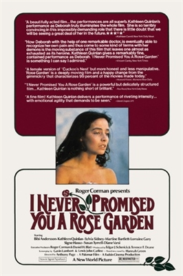 I Never Promised You a Rose Garden Poster with Hanger