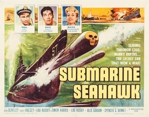 Submarine Seahawk Metal Framed Poster