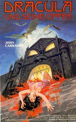 Blood of Dracula&#039;s Castle Metal Framed Poster