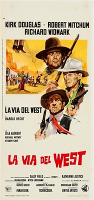 The Way West Canvas Poster