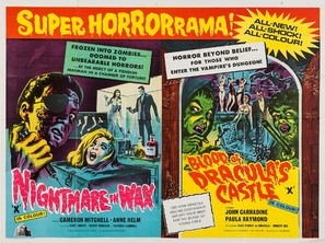 Blood of Dracula&#039;s Castle Wooden Framed Poster