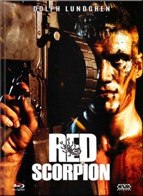 Red Scorpion Poster with Hanger