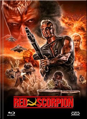 Red Scorpion Canvas Poster