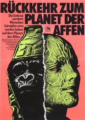 Beneath the Planet of the Apes Wooden Framed Poster