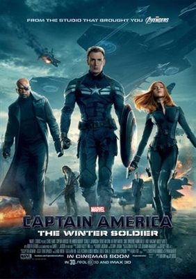Captain America: The Winter Soldier Canvas Poster