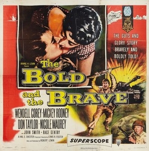The Bold and the Brave tote bag #
