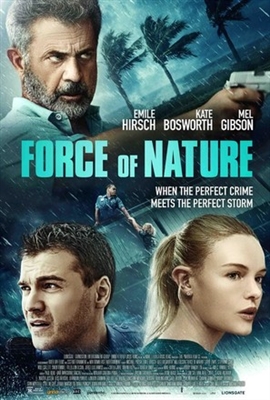 Force of Nature Wooden Framed Poster