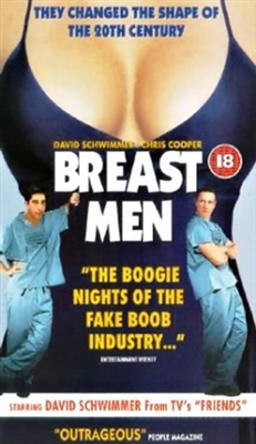 Breast Men Wooden Framed Poster