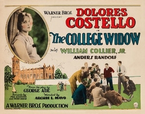 The College Widow pillow