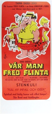 The Man Called Flintstone Wooden Framed Poster