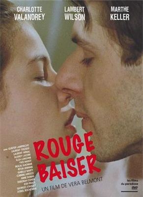 Rouge baiser Metal Framed Poster