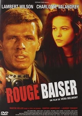 Rouge baiser Metal Framed Poster