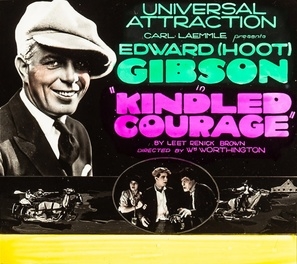 Kindled Courage Poster with Hanger