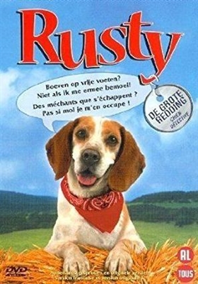 Rusty: A Dog's Tale Wooden Framed Poster