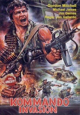 Commando Invasion Metal Framed Poster