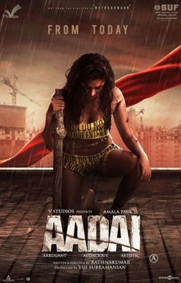Aadai Poster with Hanger