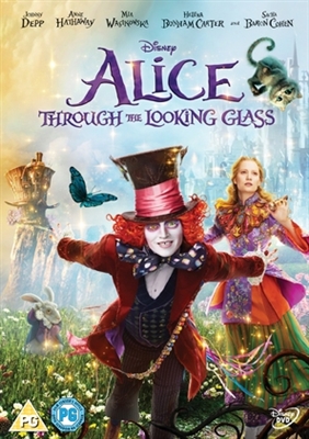 Alice Through the Looking Glass Wooden Framed Poster